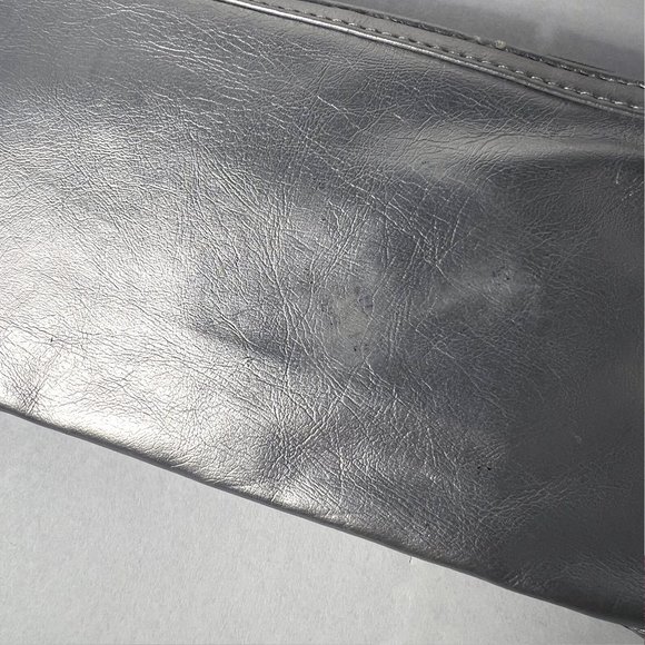 Dollhouse Pink Leopard Silver Glitter Wristlet Clutch - Picture 8 of 10